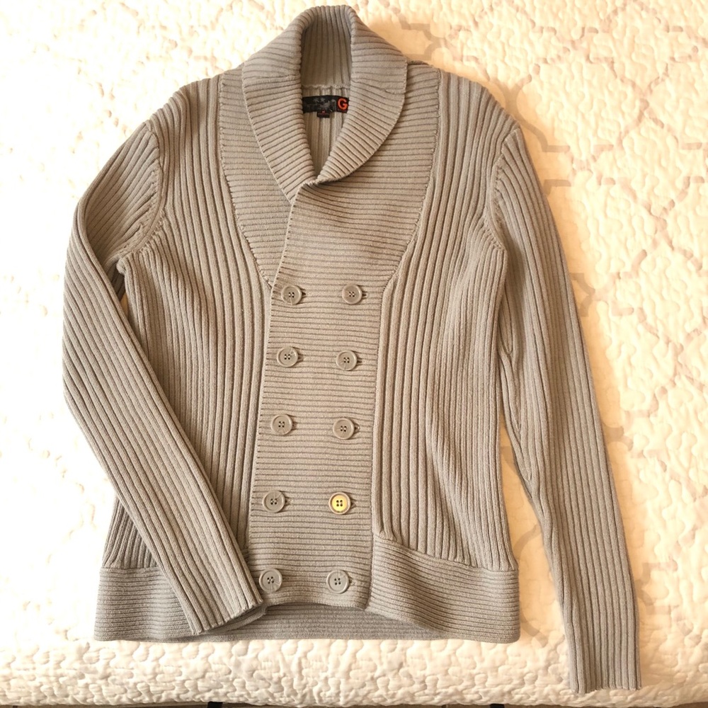 Guess Men gray sweater